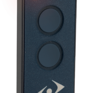 Dream2 Radiozender met 2 kanalen op 433,92 MHz frequentie. Codering LIFE Rolling code. 3V Lithium batterij.