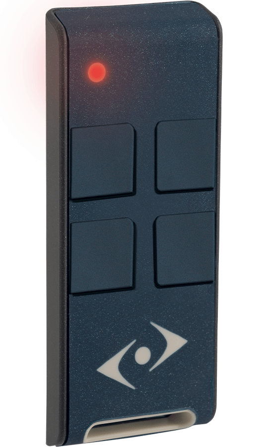 Dream4 Radiozender met 4 kanalen op 433,92 MHz frequentie. Codering LIFE Rolling code. 3V Lithium batterij.